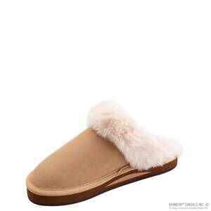 NEW RAINBOW SANDALS women’s sunset snugs slippers in sierra brown